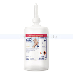 Händedesinfektion SCA Tork Premium Hand Sanitizer Gel 1 L