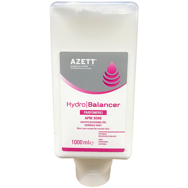 Azett HydroBalancer Hautpflegecreme Pumpflasche 1 L