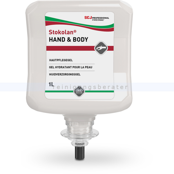 Handcreme SC Johnson Stokolan Hand & Body 6 x 1 L Pflegegel