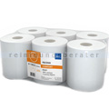 Handtuchrollen 6 Rollen weiß 21 cm x 130 m