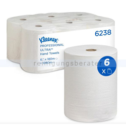 Handtuchrollen Kimberly Clark KLEENEX® ULTRA Rolle Weiß