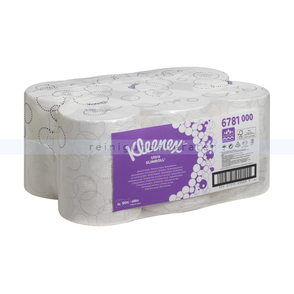 Handtuchrollen Kimberly Clark KLEENEX® Ultra SLIMROLL weiß