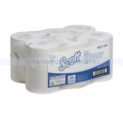 Handtuchrollen Kimberly Clark Scott Control SLIMROLL weiß