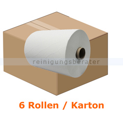 Handtuchrollen R Ellis Comfort 120/2 weiß 24 cm x 120 m