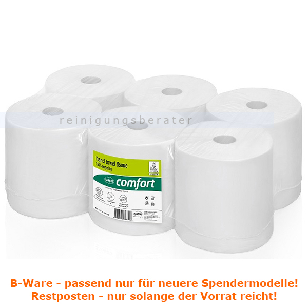 Handtuchrollen Wepa Comfort hochweiß 20,5 cm x 130 m