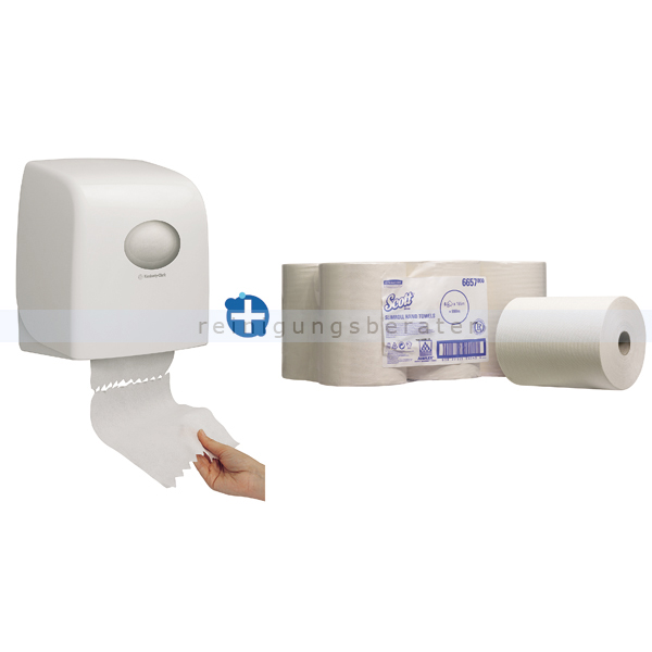 Handtuchrollenspender Aquarius Kimberley Clark Set 3
