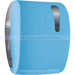 Handtuchrollenspender Easy Cut Color Edition Softtouch, blau