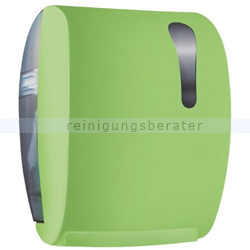 Handtuchrollenspender Easy Cut Color Edition Softtouch, grün