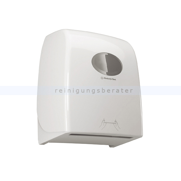 Handtuchrollenspender Kimberly Clark AQUARIUS No touch Weiß