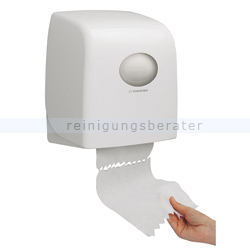 Handtuchrollenspender Kimberly Clark AQUARIUS SLIMROLL Weiß