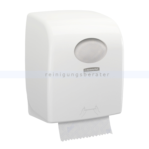 Handtuchrollenspender Kimberly Clark AQUARIUS weiß