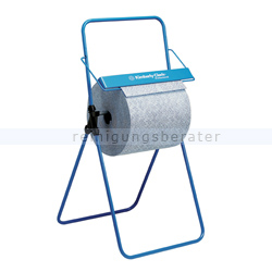 Handtuchrollenspender Kimberly Clark Bodenständer Blau