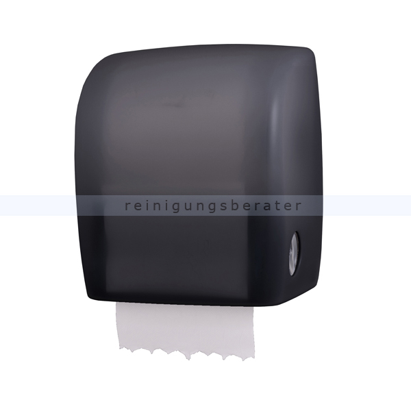 Handtuchrollenspender m. Autocut Funktion Kunststoff schwarz