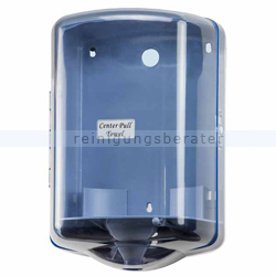 Handtuchrollenspender Orgavente BASICA ABS blau-transparent