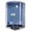 Zusatzbild Handtuchrollenspender Orgavente BASICA ABS blau-transparent