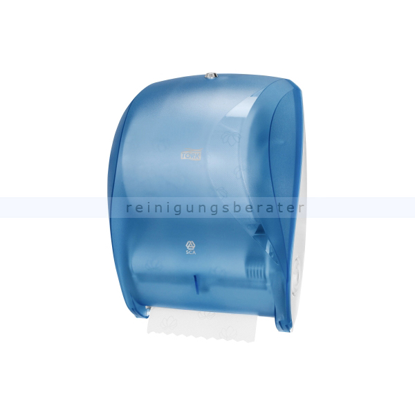 Handtuchrollenspender Tork für Rollenhandtücher 19,5 cm blau