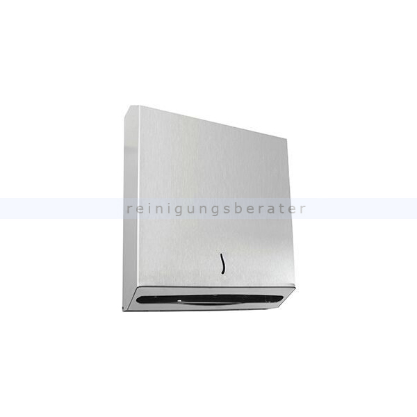 Handtuchspender Edelstahl Falthandtuchspender 400 Blatt