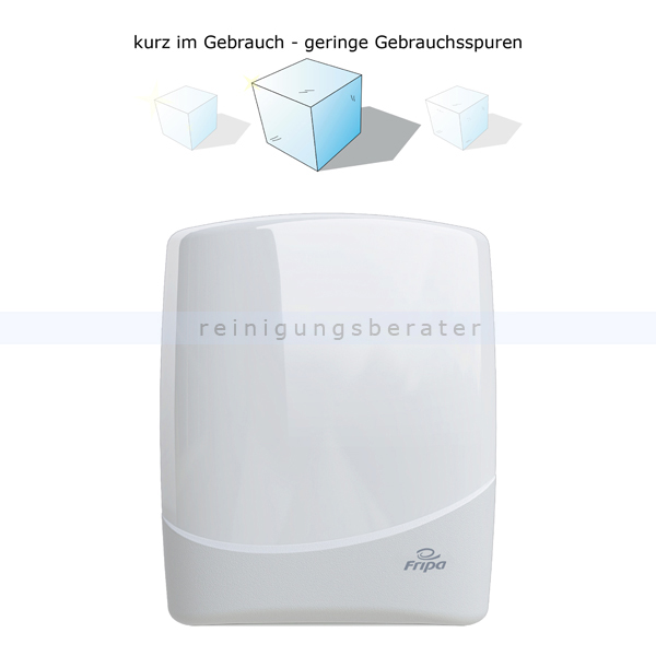 Handtuchspender Fripa Kunststoff weiß VORFÜHRER