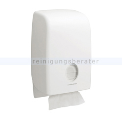 Handtuchspender Kimberly Clark AQUARIUS Interfold Weiß