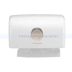 Handtuchspender Kimberly Clark AQUARIUS Klein Weiß