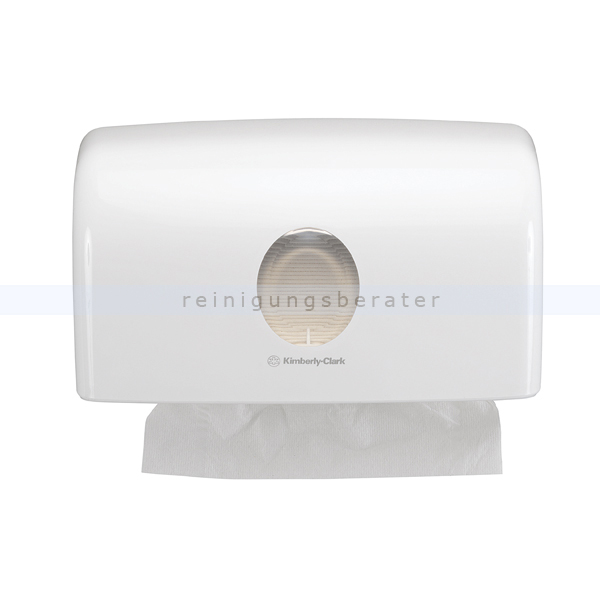 Handtuchspender Kimberly Clark AQUARIUS Klein Weiß