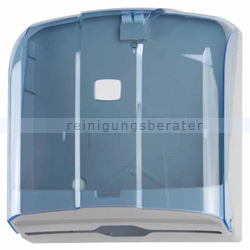 Handtuchspender Orgavente WAVE ABS/SAN grau-blau transparent