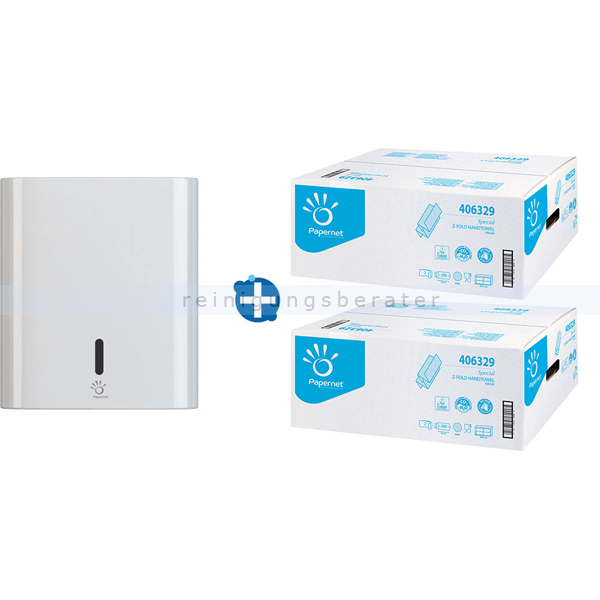 Handtuchspender Papernet Superior Interfold für Z-/W-Falz