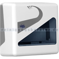 Handtuchspender Wepa Prestige klein weiß/silber/grau