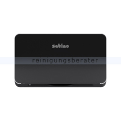 Handtuchspender Wepa Satino Falthandtuchspender XS schwarz