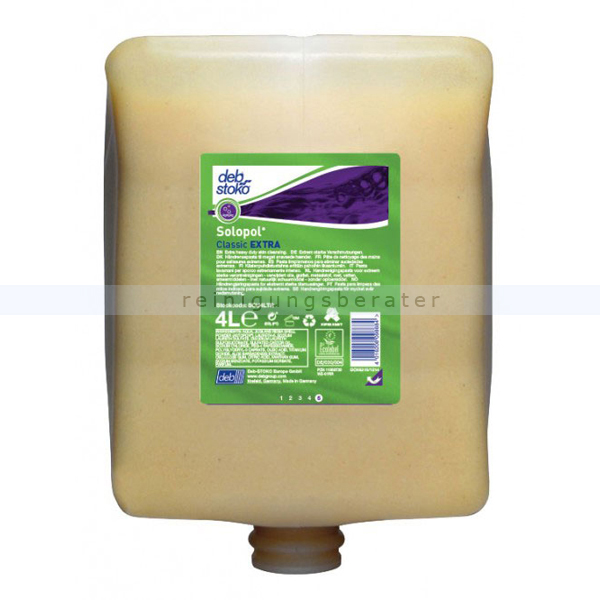 Handwaschpaste DEB Solopol Classic EXTRA 4 L