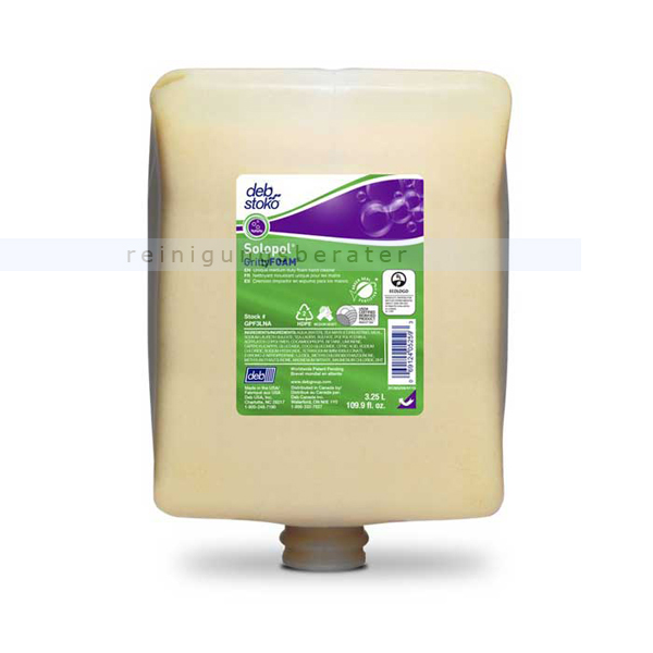 Handwaschpaste DEB Solopol GrittyFOAM 3,25 L
