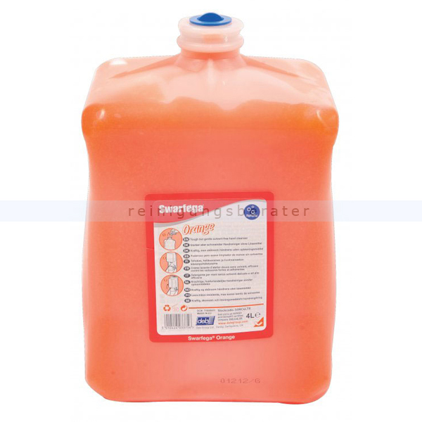 Handwaschpaste DEB Swarfega Orange WASH 4 L