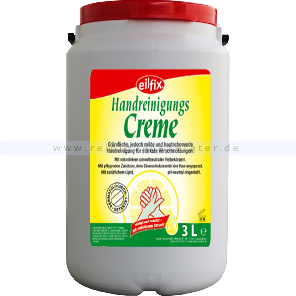 Handwaschpaste, Handreinigungscreme Eilfix 3 L