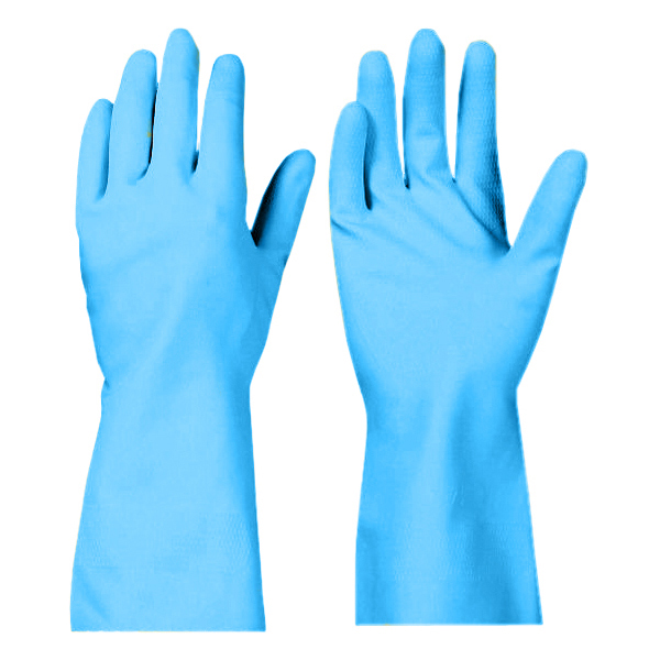 10 Paar Clean-Comfort Latex Mehrweg-Haushalts-Handschuhe Schutzhandschuhe gelb 