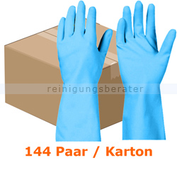 Haushaltshandschuhe Ampri Clean Comfort XL blau Karton