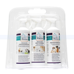 Haustier Hygiene Set Hotrega Petcare 3 x 500 ml
