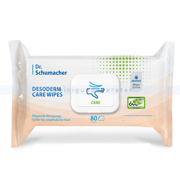Hautreinigungstücher Dr. Schumacher Desoderm Care Wipes