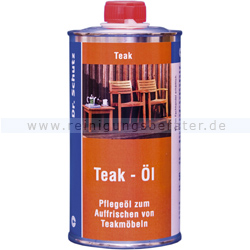 Holzpflegeöl Dr. Schutz Teak Öl 750 ml