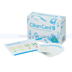 Hygiene Kontrollset Clean Card® Pro Pack mit 50 Teststreifen