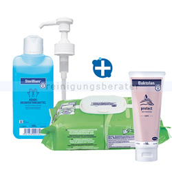 Hygiene Set Grippeschutz Desinfektions-/Pflegeset für Hände