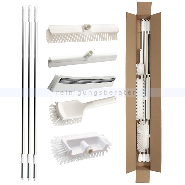 Hygienebesen Haug Starterpaket 8-teilig Hygiene weiß