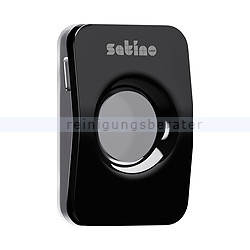 Hygienebeutelspender Wepa Satino schwarz Hyginity Serie