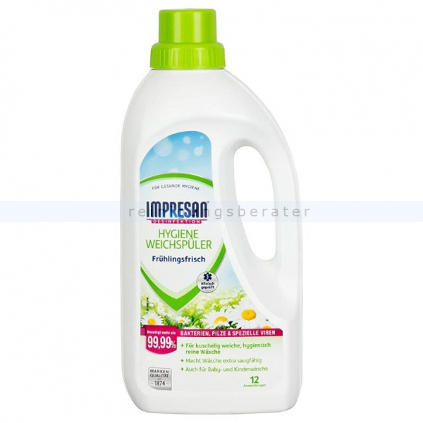 Hygienespüler Impresan 2 in 1 Hygiene Weichspüler 1 L