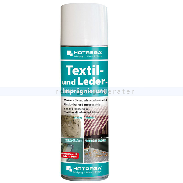 Imprägnierspray Hotrega für Leder und alle Textilien 300 ml