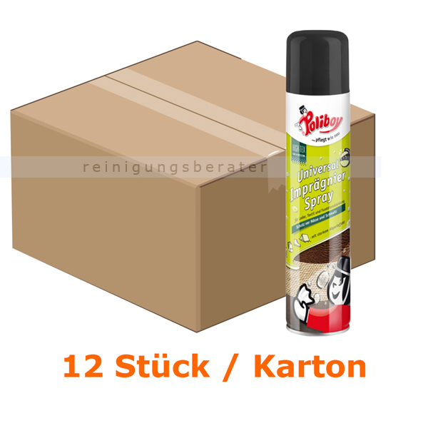 Imprägnierspray Poliboy Collonil 12 Stück je 400ml
