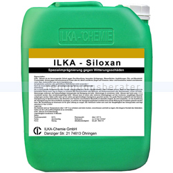 Imprägnierung für Fassaden ILKA Siloxan 10 L