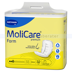 Inkontinenzvorlagen Hartmann MoliCare Premium Form 3 Tropfen