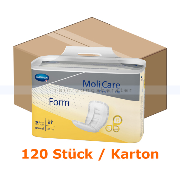Molicare Premium Form Normal 4 X 30 Stuck Pzn 12458336