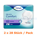 Inkontinenzvorlagen Tena ProSkin Comfort Maxi 2 x 28 Stück