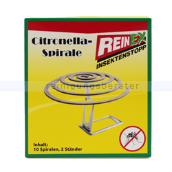 Insektenabwehr Reinex Citronella Spiralen 10 Stück Pack